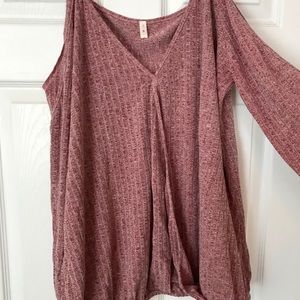 Cold shoulder top